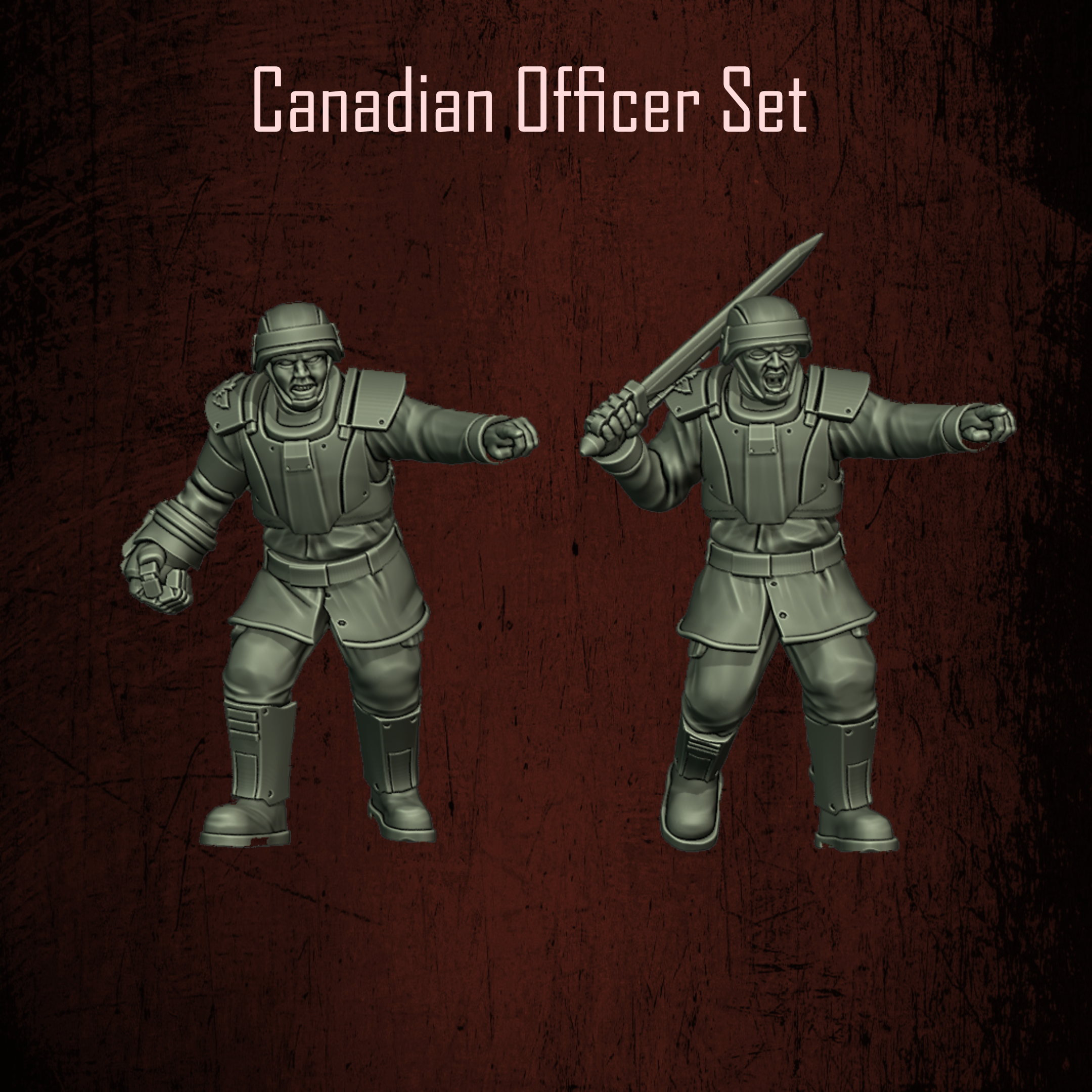 Canadian Officer Set